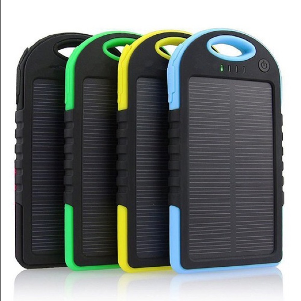 5000 mah Dual USB Waterproof Solar Powerbank